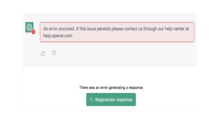 Chat GPT Error Generating Response: How to Fix It - Open AI Master Chat GPT Error Generating Response: How to Fix It - Open AI Master